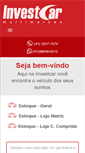 Mobile Screenshot of investcar.com.br